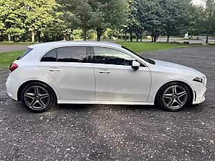 Used 2020 Mercedes-Benz a Class AMG Line White - Interior and Exterior details 7