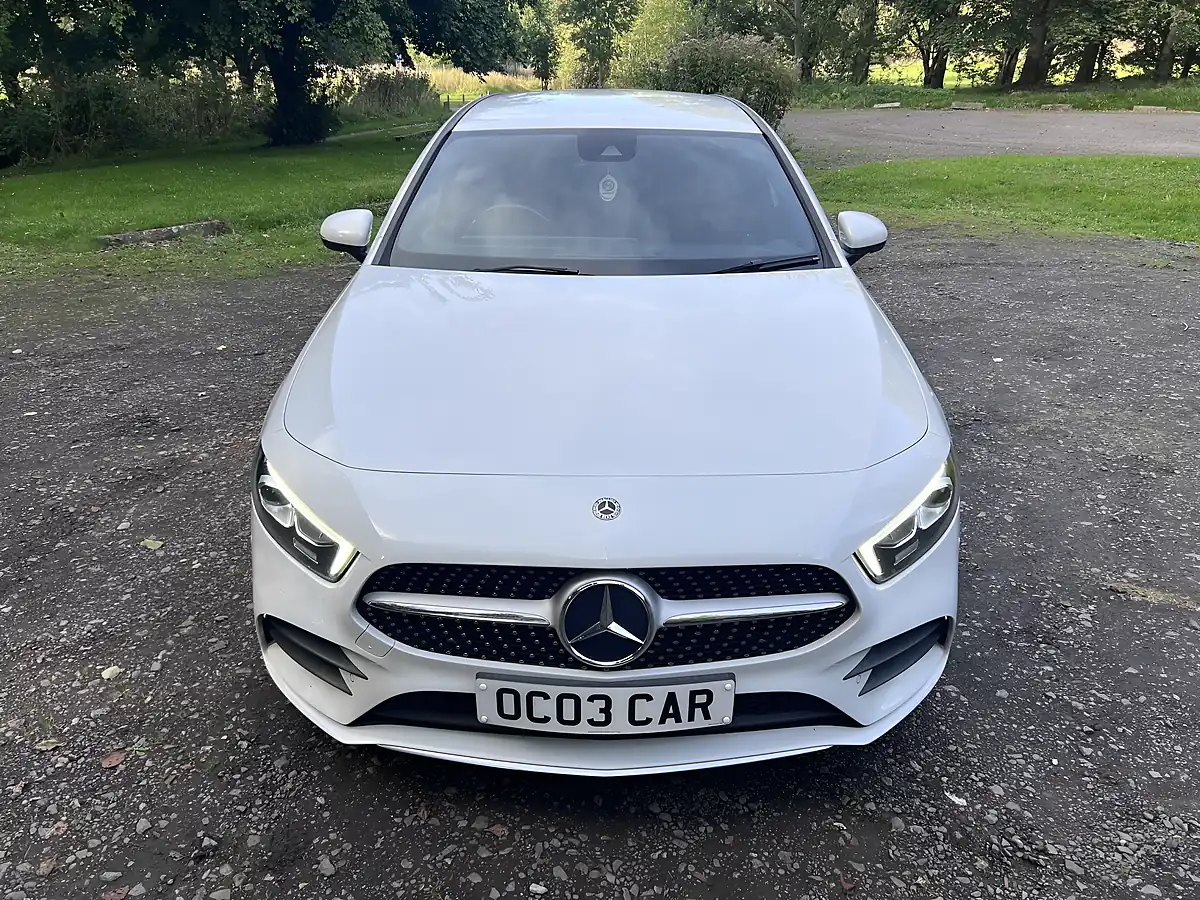 Used 2020 Mercedes-Benz a Class AMG Line White - Interior and Exterior details 9
