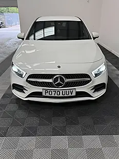 Used 2020 Mercedes-Benz a Class AMG Line White - Interior and Exterior details 2