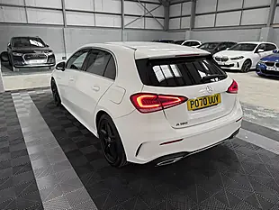 Used 2020 Mercedes-Benz a Class AMG Line White - Interior and Exterior details 4
