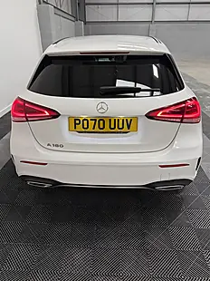 Used 2020 Mercedes-Benz a Class AMG Line White - Interior and Exterior details 5