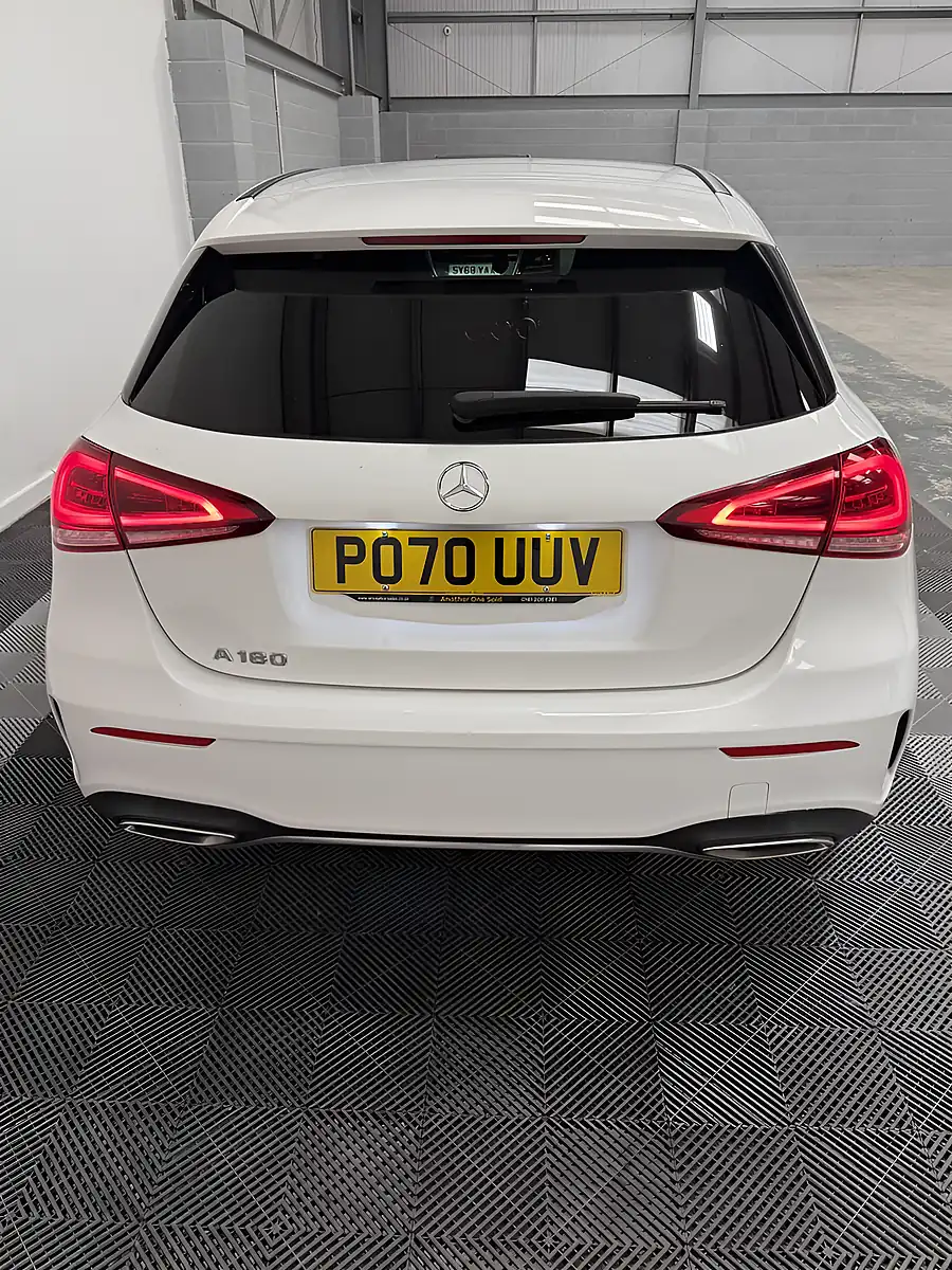 Used 2020 Mercedes-Benz a Class AMG Line White - Interior and Exterior details 5