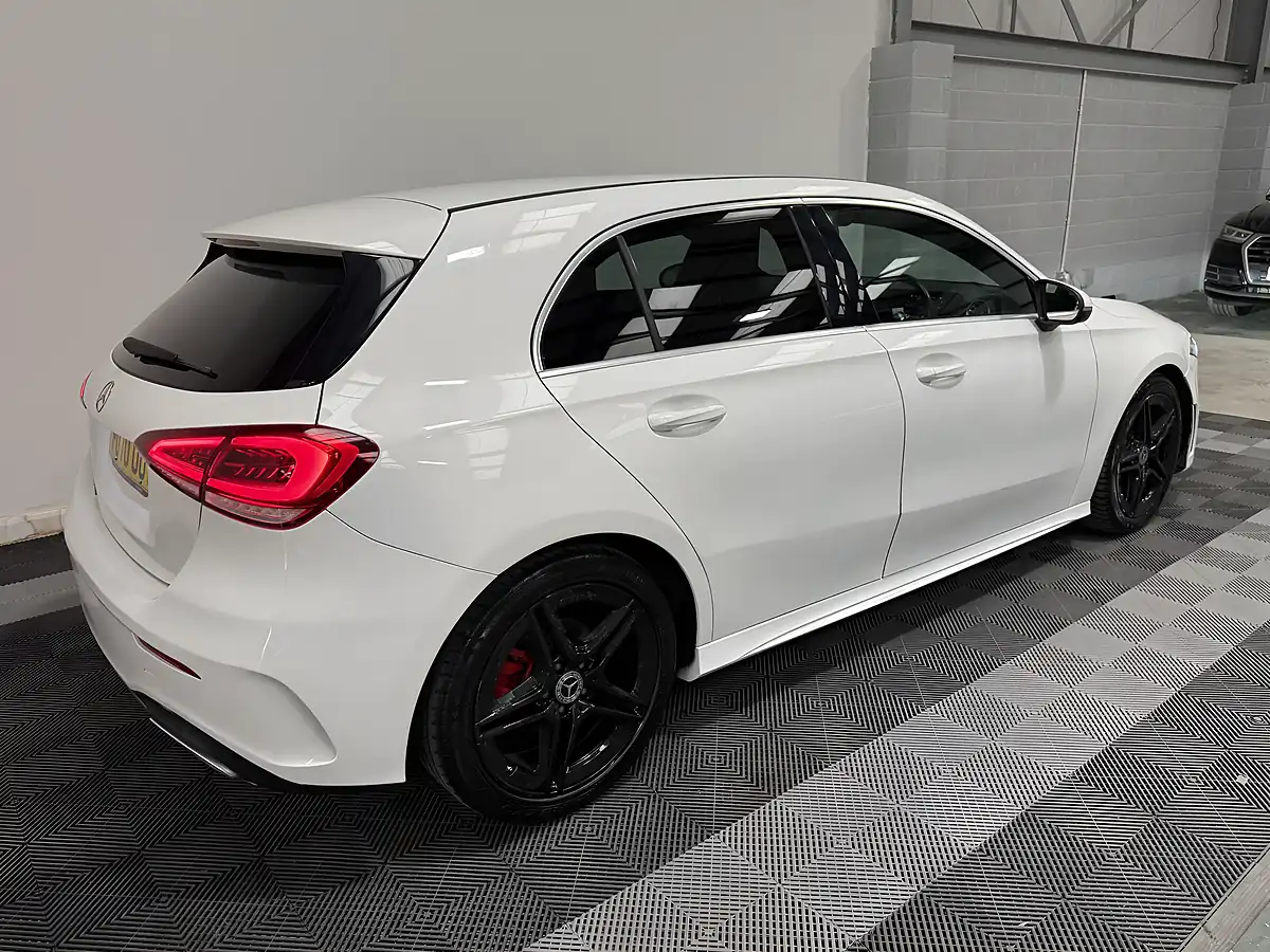 Used 2020 Mercedes-Benz a Class AMG Line White - Interior and Exterior details 6