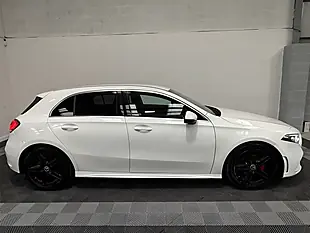 Used 2020 Mercedes-Benz a Class AMG Line White - Interior and Exterior details 7
