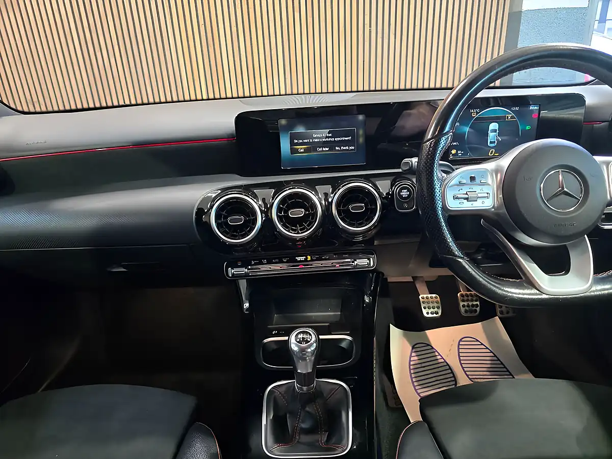 Used 2020 Mercedes-Benz a Class AMG Line White - Interior and Exterior details 10