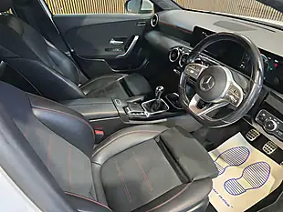 Used 2020 Mercedes-Benz a Class AMG Line White - Interior and Exterior details 12