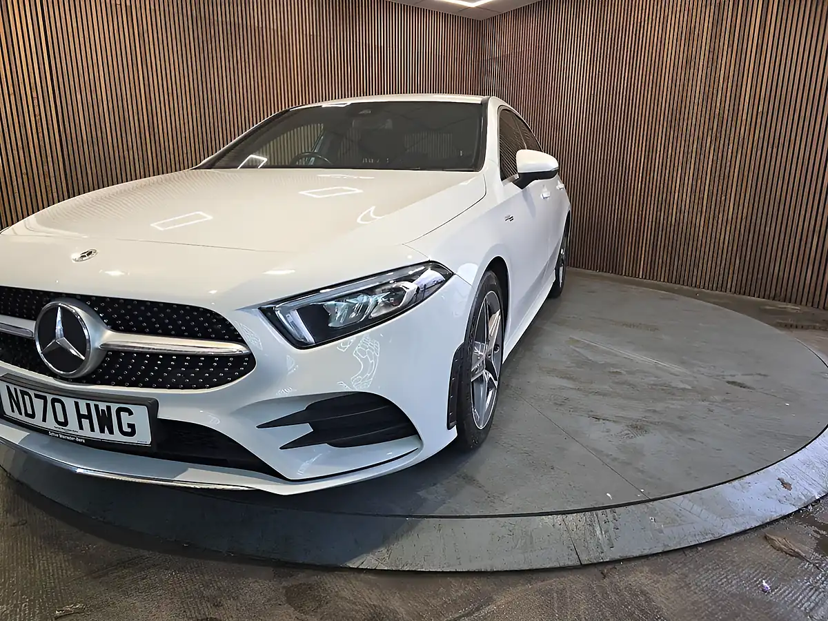 Used 2020 Mercedes-Benz a Class AMG Line White - Interior and Exterior details 3