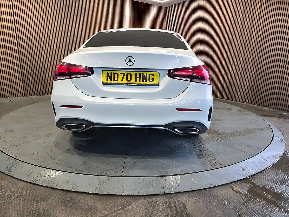 Used 2020 Mercedes-Benz a Class AMG Line White - Interior and Exterior details 6