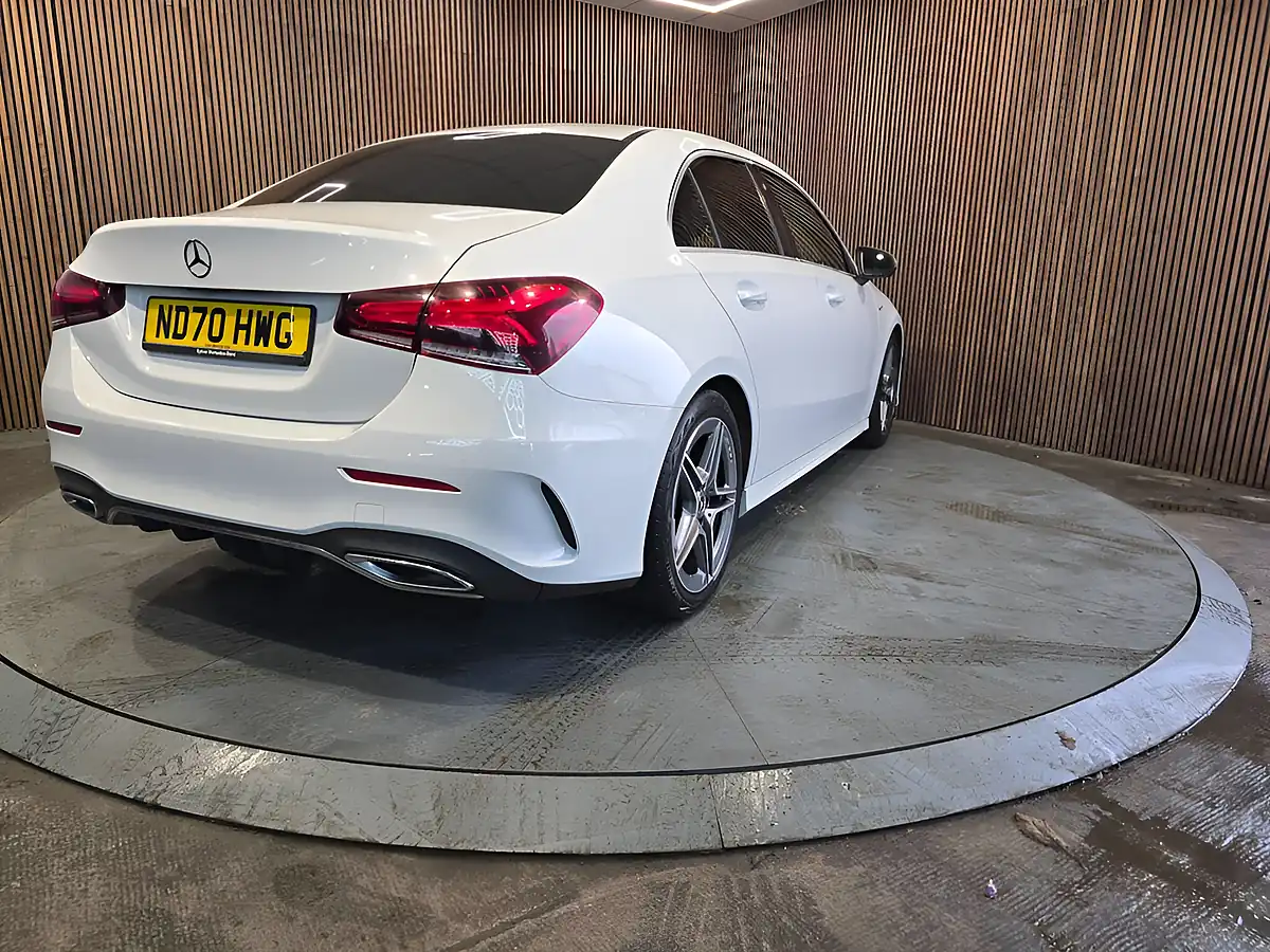 Used 2020 Mercedes-Benz a Class AMG Line White - Interior and Exterior details 9