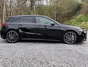 Used 2020 Mercedes-Benz a Class AMG Premium Cosmos Black - Interior and Exterior details 2