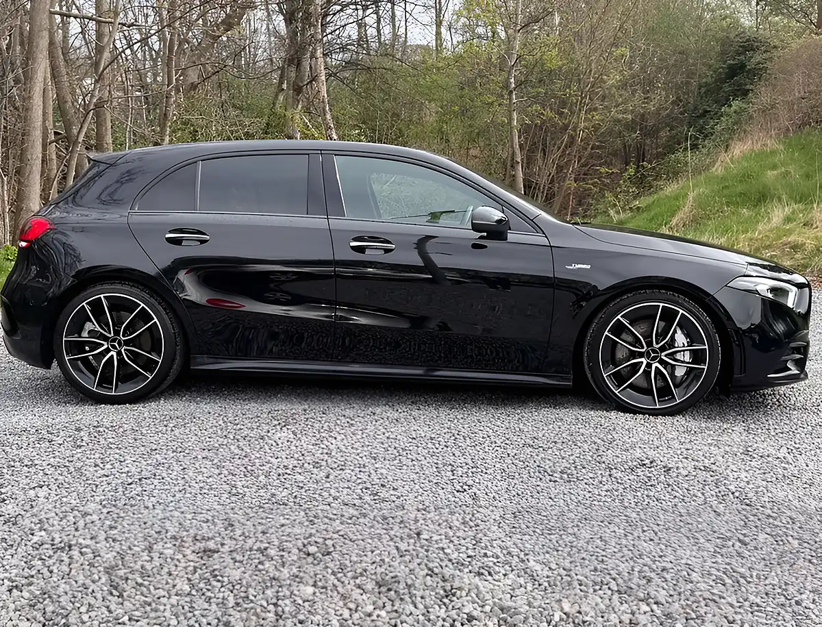 Used 2020 Mercedes-Benz a Class AMG Premium Cosmos Black - Interior and Exterior details 2