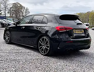 Used 2020 Mercedes-Benz a Class AMG Premium Cosmos Black - Interior and Exterior details 5