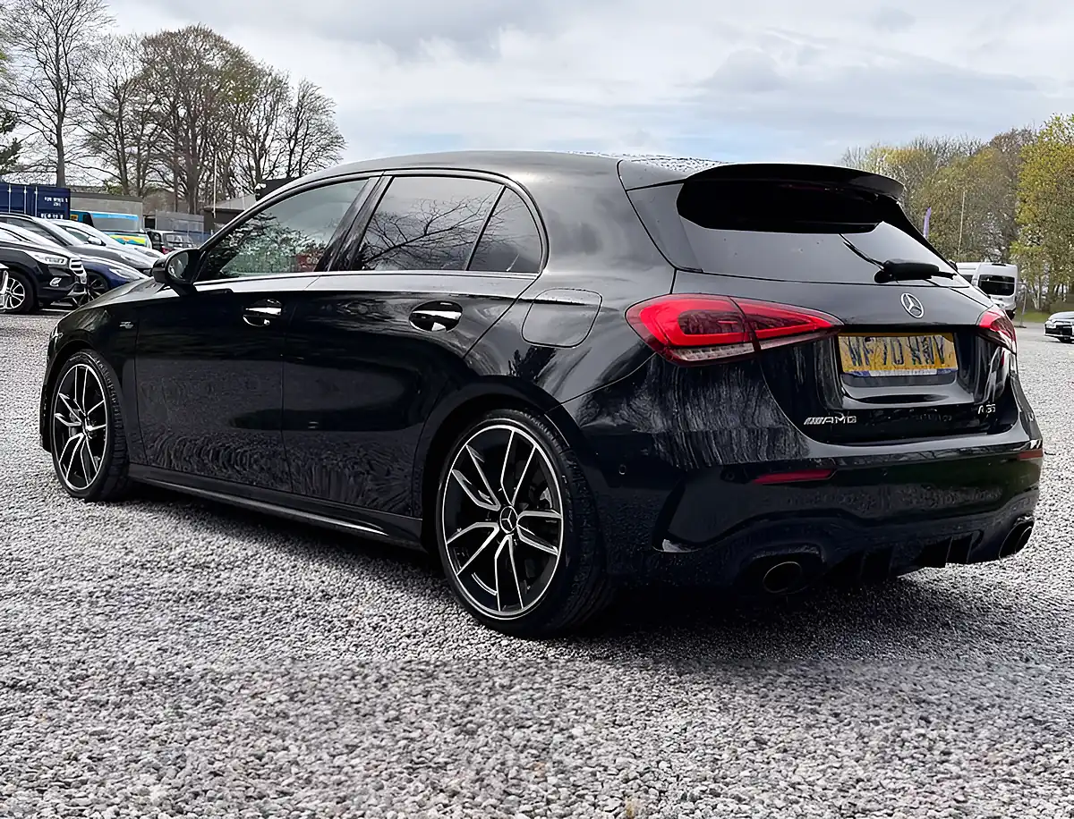 Used 2020 Mercedes-Benz a Class AMG Premium Cosmos Black - Interior and Exterior details 5