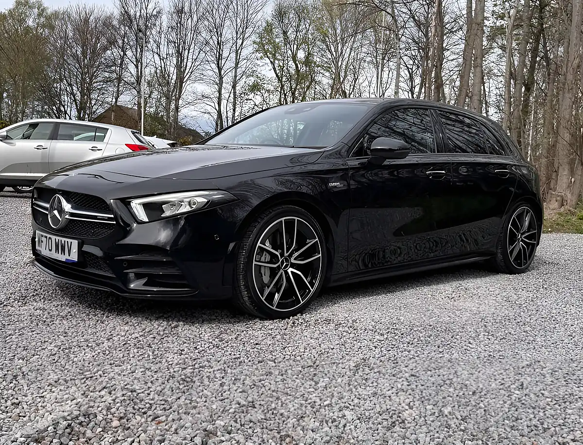 Used 2020 Mercedes-Benz a Class AMG Premium Cosmos Black - Interior and Exterior details 7