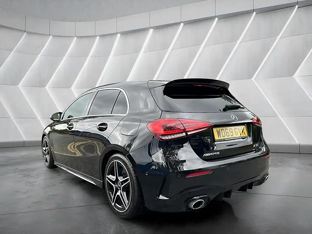 Used 2020 Mercedes-Benz a Class Executive Black - Interior and Exterior details 9