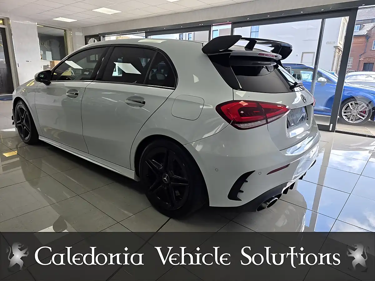 Used 2020 Mercedes-Benz a Class Premium Plus White - Interior and Exterior details 4