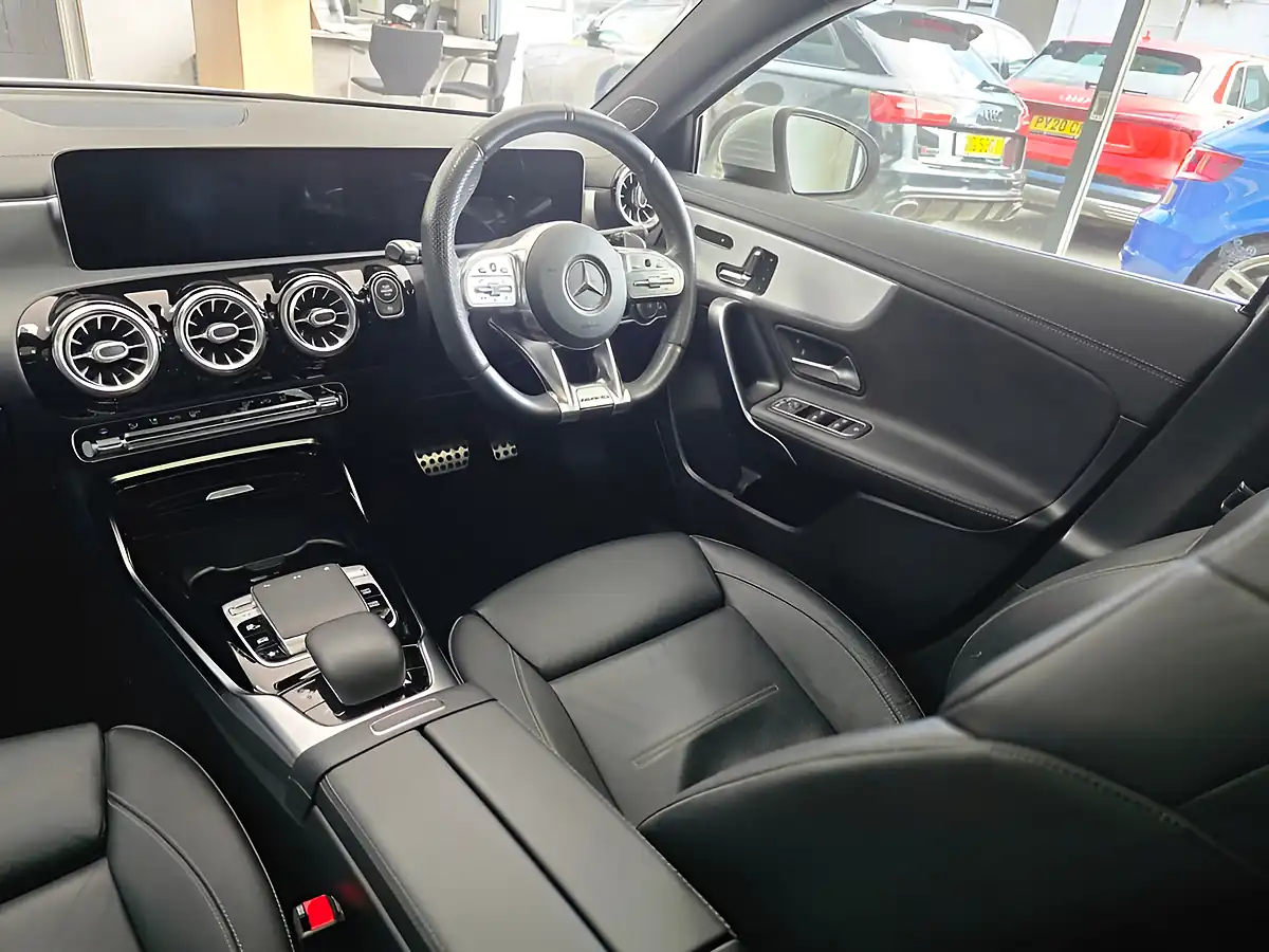 Used 2020 Mercedes-Benz a Class Premium Plus White - Interior and Exterior details 5