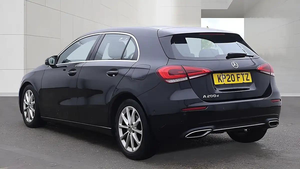 Used 2020 Mercedes-Benz a Class Sport (executive) Black - Interior and Exterior details 3