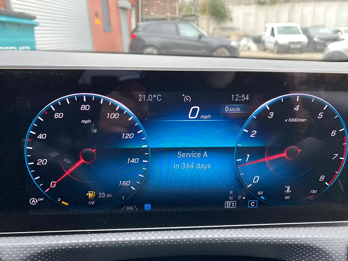 Used 2020 Mercedes-Benz a Class Sport Executive Black - Interior and Exterior details 9