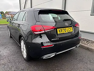 Used 2020 Mercedes-Benz a Class Sport (executive) Black - Interior and Exterior details 10