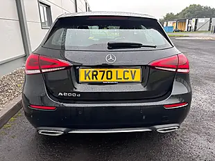 Used 2020 Mercedes-Benz a Class Sport (executive) Black - Interior and Exterior details 12