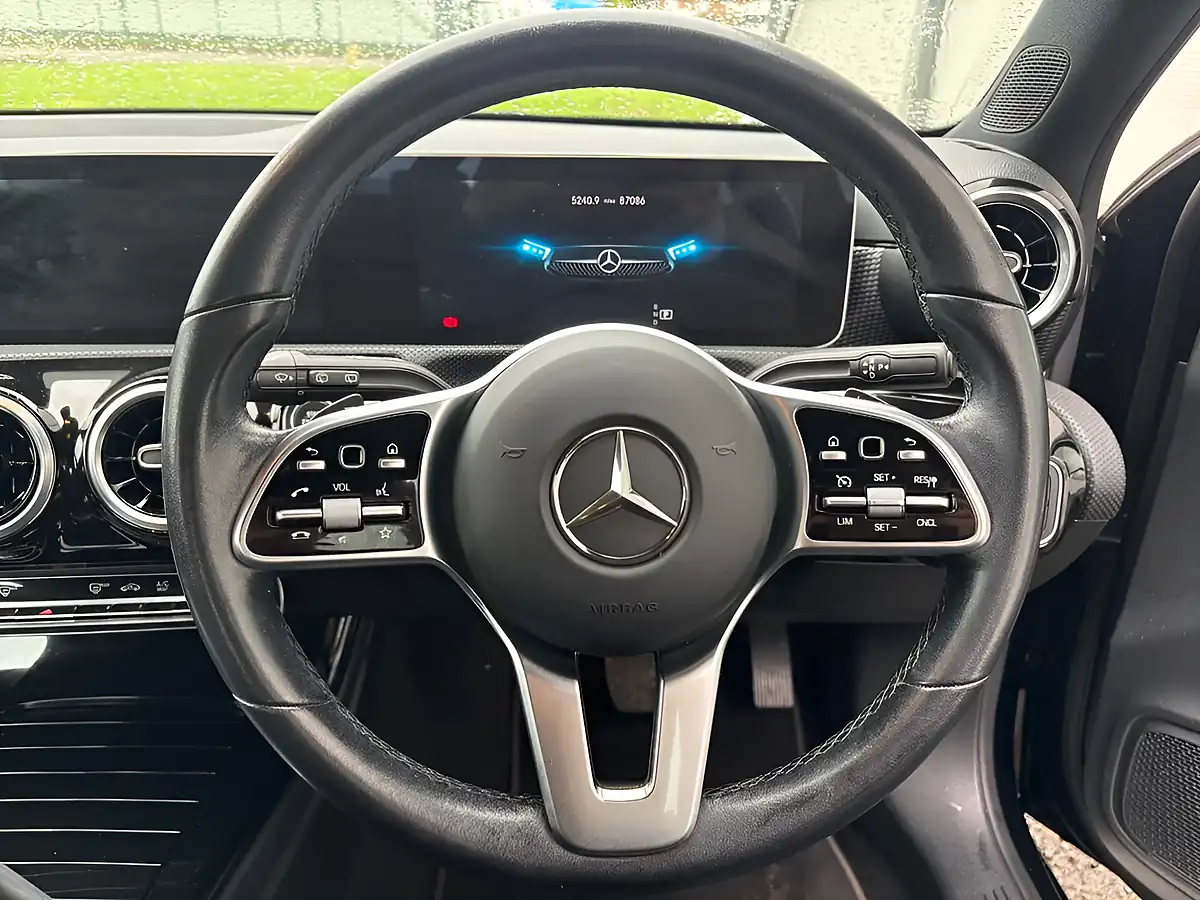 Used 2020 Mercedes-Benz a Class Sport (executive) Black - Interior and Exterior details 15