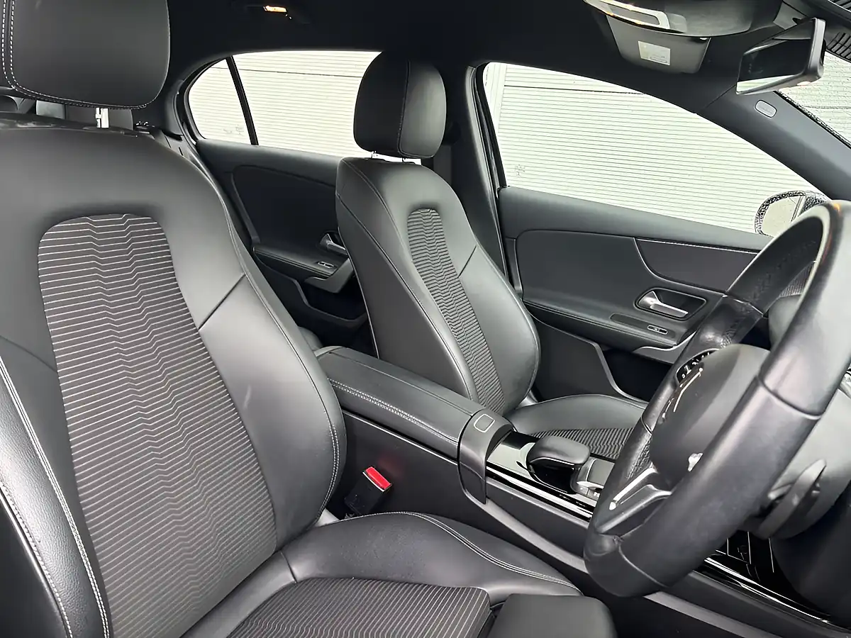 Used 2020 Mercedes-Benz a Class Sport (executive) Black - Interior and Exterior details 18