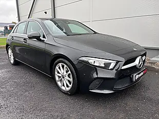 Used 2020 Mercedes-Benz a Class Sport (executive) Black - Interior and Exterior details 2