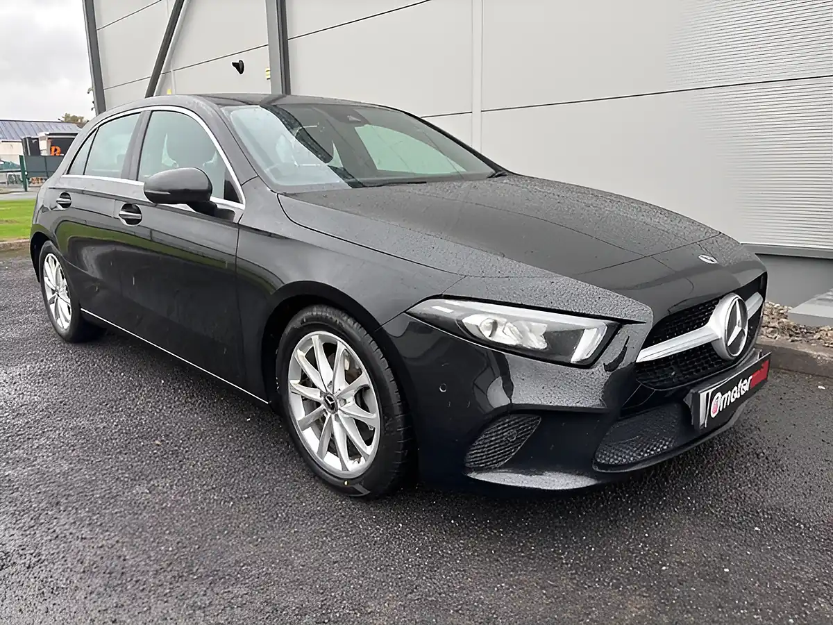 Used 2020 Mercedes-Benz a Class Sport (executive) Black - Interior and Exterior details 2
