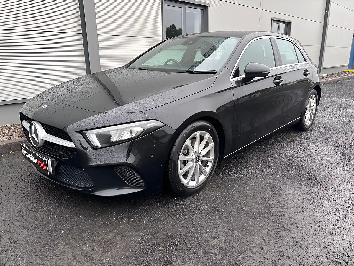 Used 2020 Mercedes-Benz a Class Sport (executive) Black - Interior and Exterior details 7