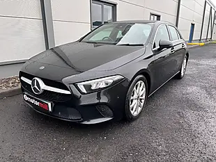 Used 2020 Mercedes-Benz a Class Sport (executive) Black - Interior and Exterior details 8