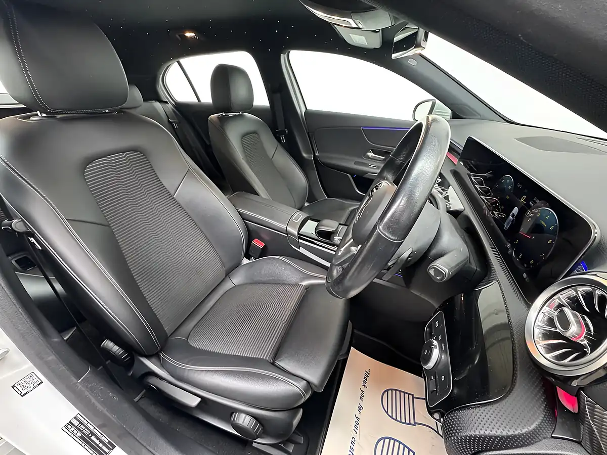 Used 2020 Mercedes-Benz a-Class Sport (executive) White - Interior and Exterior details 10