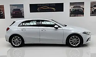 Used 2020 Mercedes-Benz a-Class Sport (executive) White - Interior and Exterior details 2