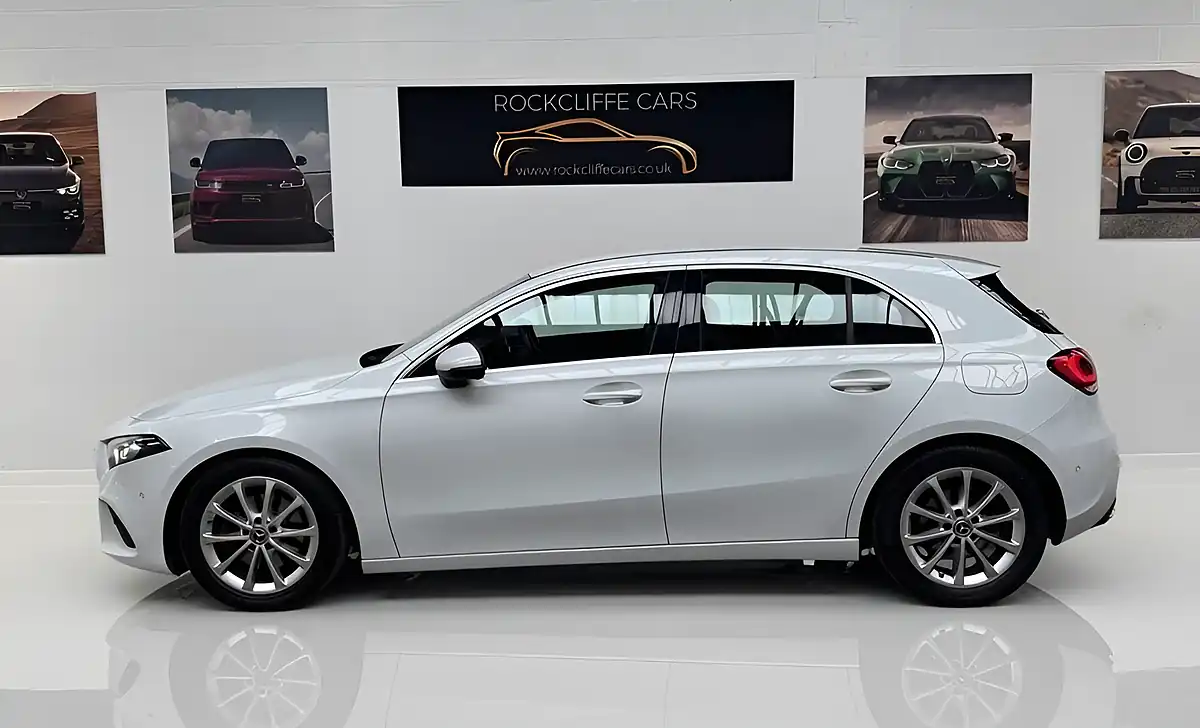 Used 2020 Mercedes-Benz a-Class Sport (executive) White - Interior and Exterior details 3