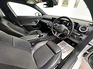 Used 2020 Mercedes-Benz a-Class Sport (executive) White - Interior and Exterior details 9