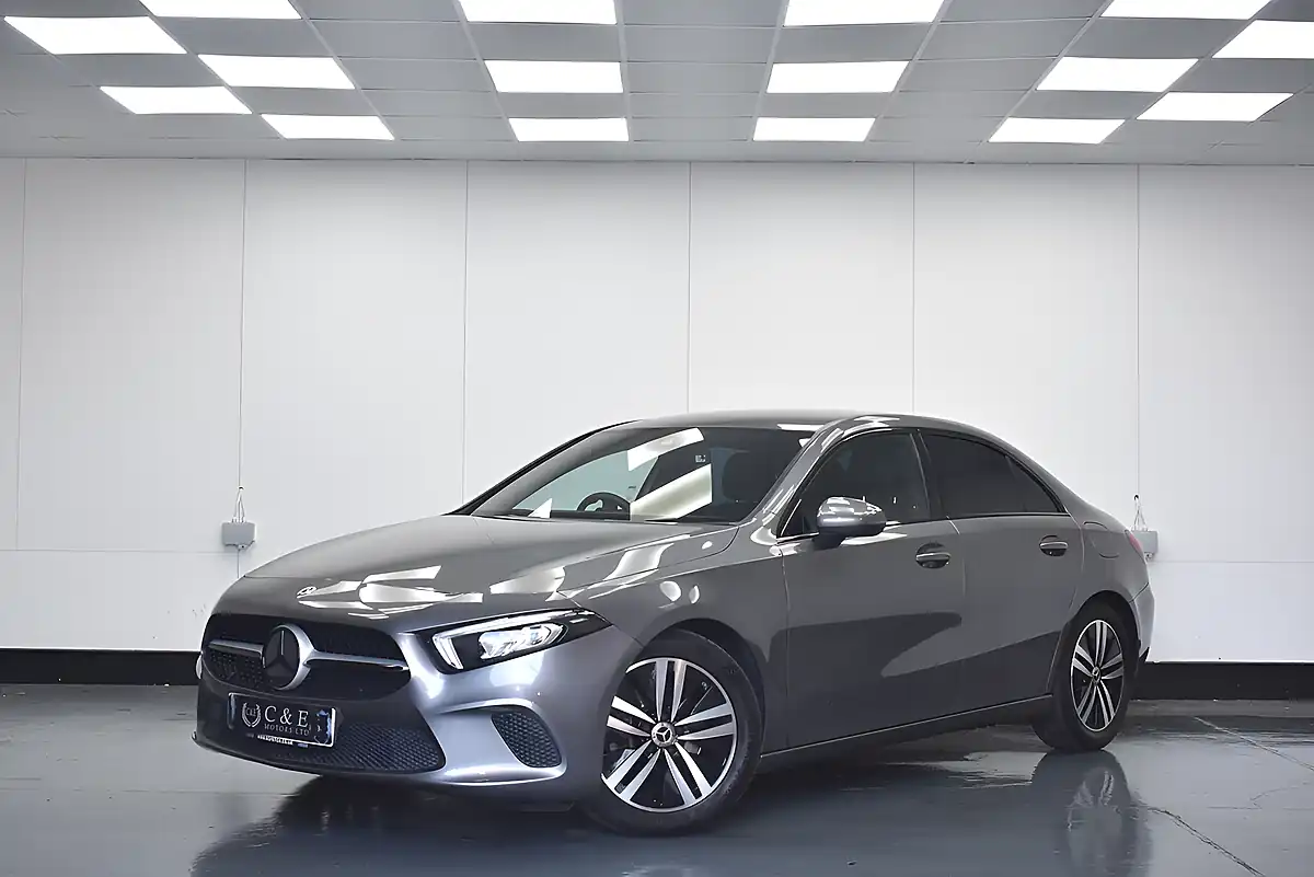 Used 2020 Mercedes-Benz a Class Sport Grey - Front View