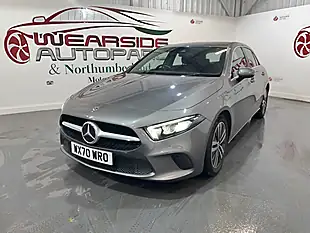 Used 2020 Mercedes-Benz a-Class Sport Grey - Interior and Exterior details 3