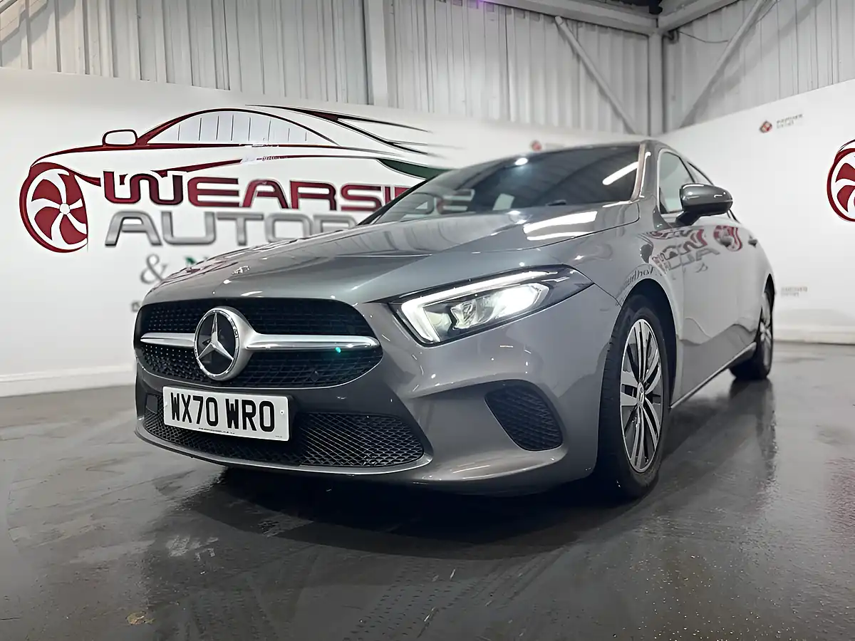 Used 2020 Mercedes-Benz a-Class Sport Grey - Interior and Exterior details 4