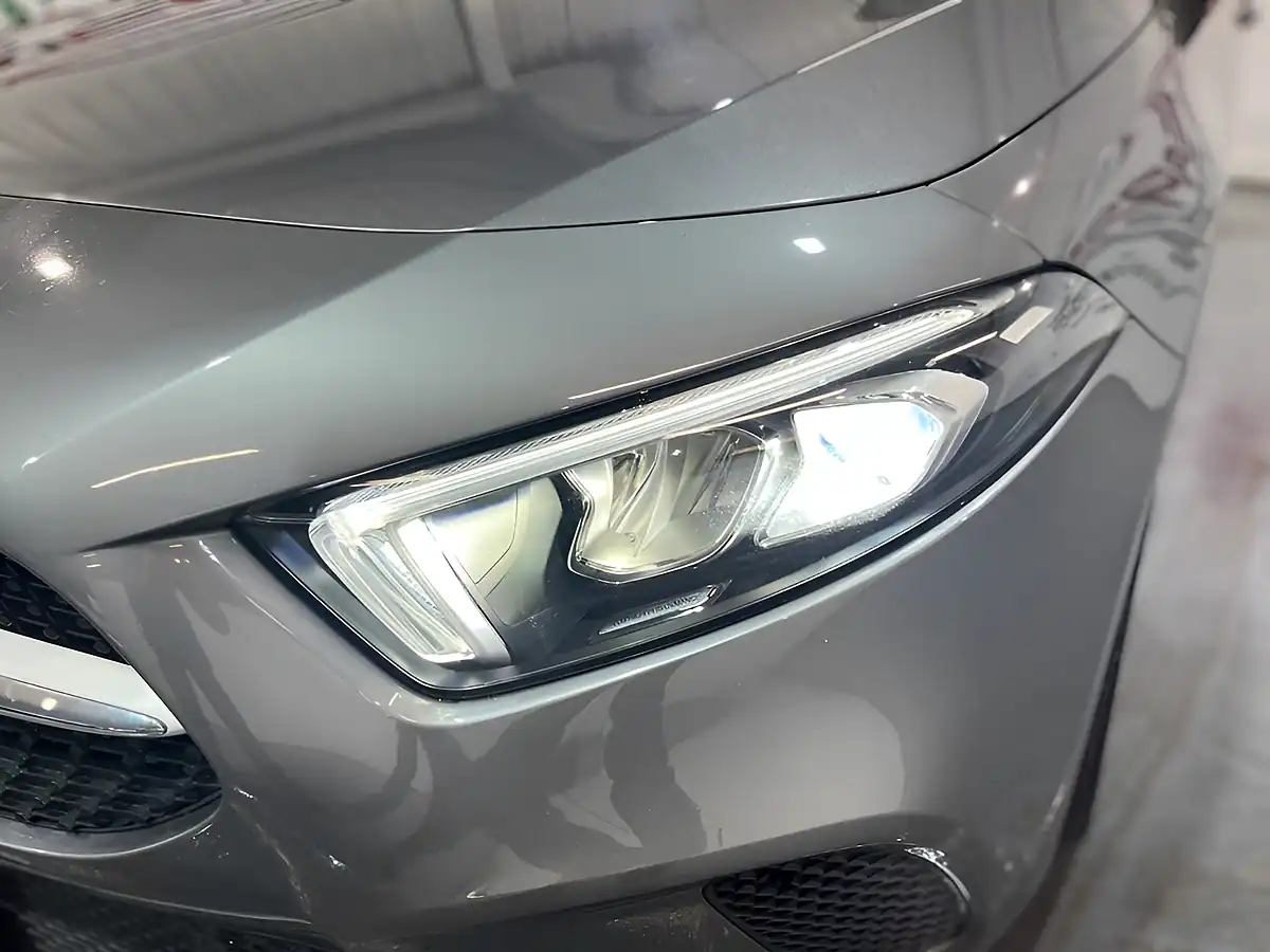 Used 2020 Mercedes-Benz a-Class Sport Grey - Interior and Exterior details 6