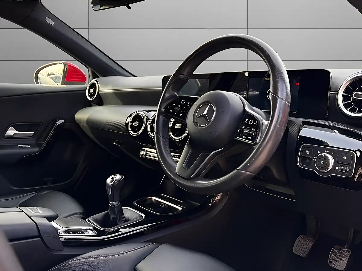Used 2020 Mercedes-Benz a Class Sport Red - Interior and Exterior details 11