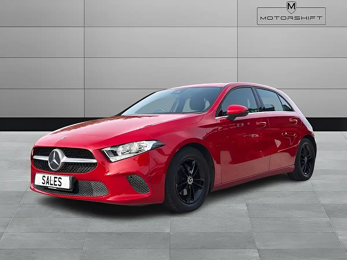 Used 2020 Mercedes-Benz a Class Sport Red - Interior and Exterior details 4