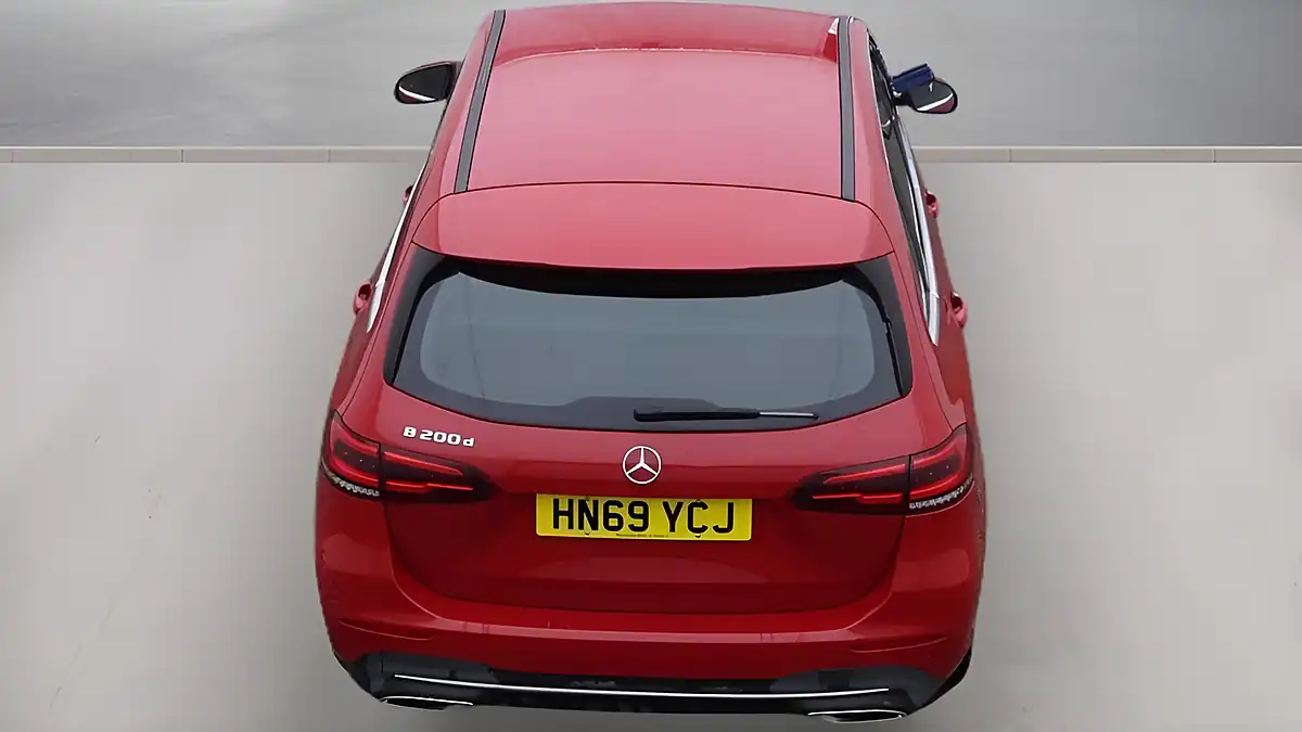 Used 2020 Mercedes-Benz B Class Sport (executive) Red - Interior and Exterior details 13