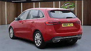 Used 2020 Mercedes-Benz B Class Sport (executive) Red - Interior and Exterior details 9