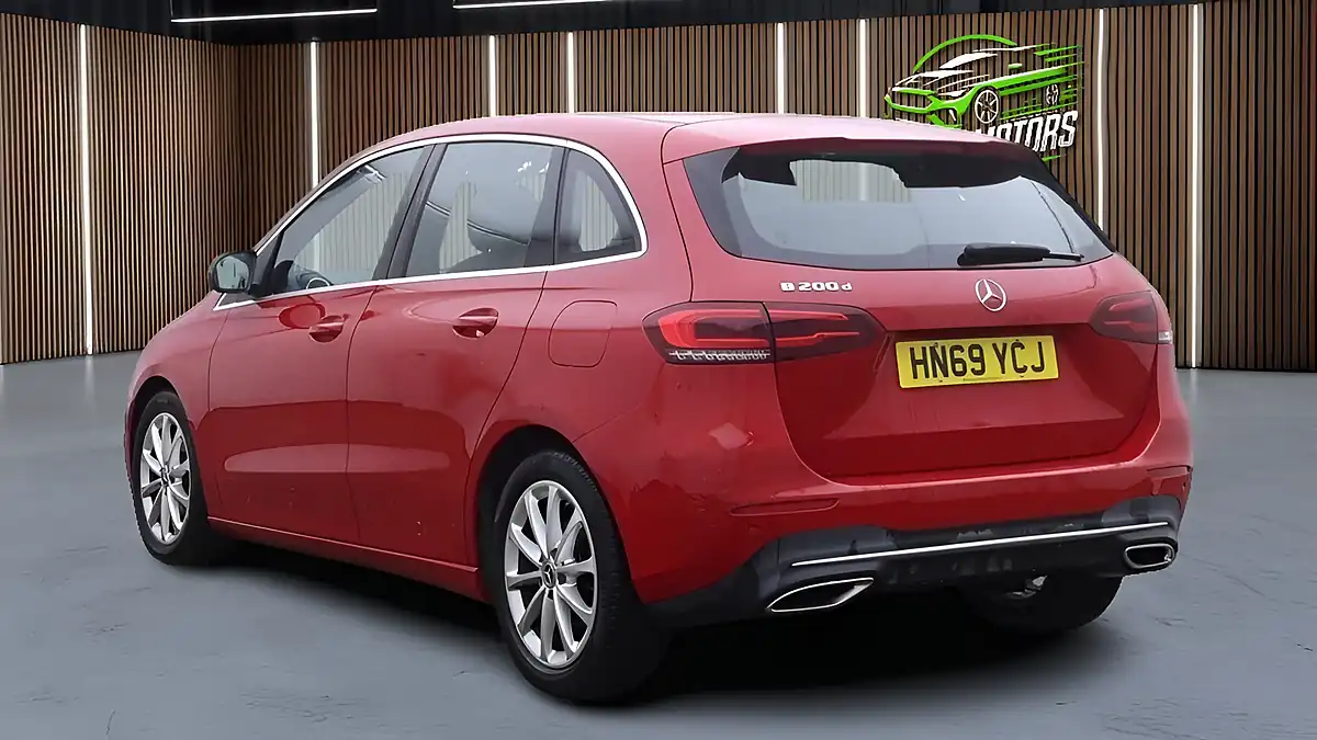 Used 2020 Mercedes-Benz B Class Sport (executive) Red - Interior and Exterior details 9