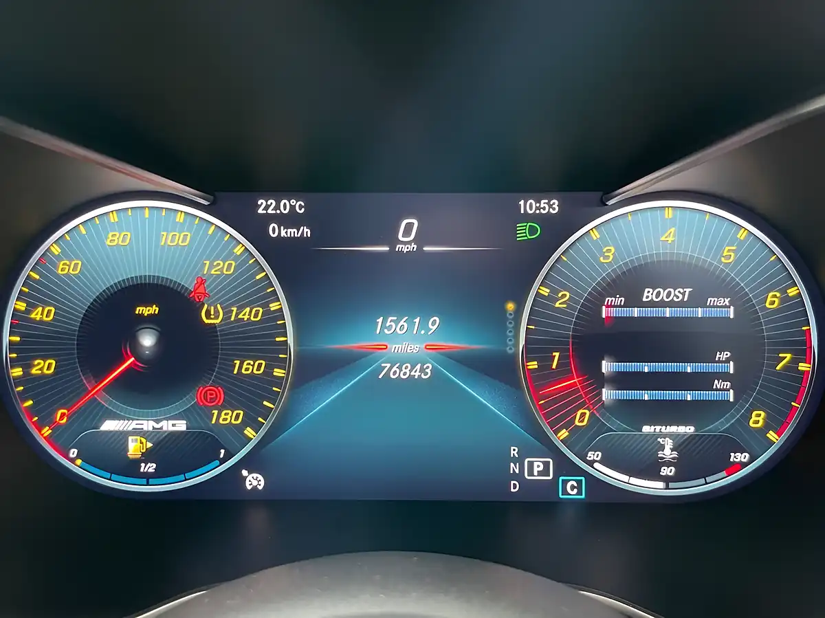 Used 2020 Mercedes-Benz C 43 AMG AMG Edition (premium) Iridium Silver - Interior and Exterior details 17