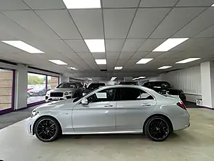 Used 2020 Mercedes-Benz C-Class AMG Edition Premium Iridium Silver - Interior and Exterior details 10