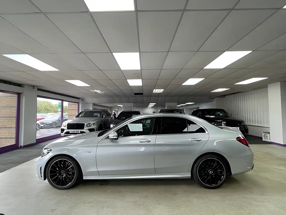Used 2020 Mercedes-Benz C-Class AMG Edition Premium Iridium Silver - Interior and Exterior details 10