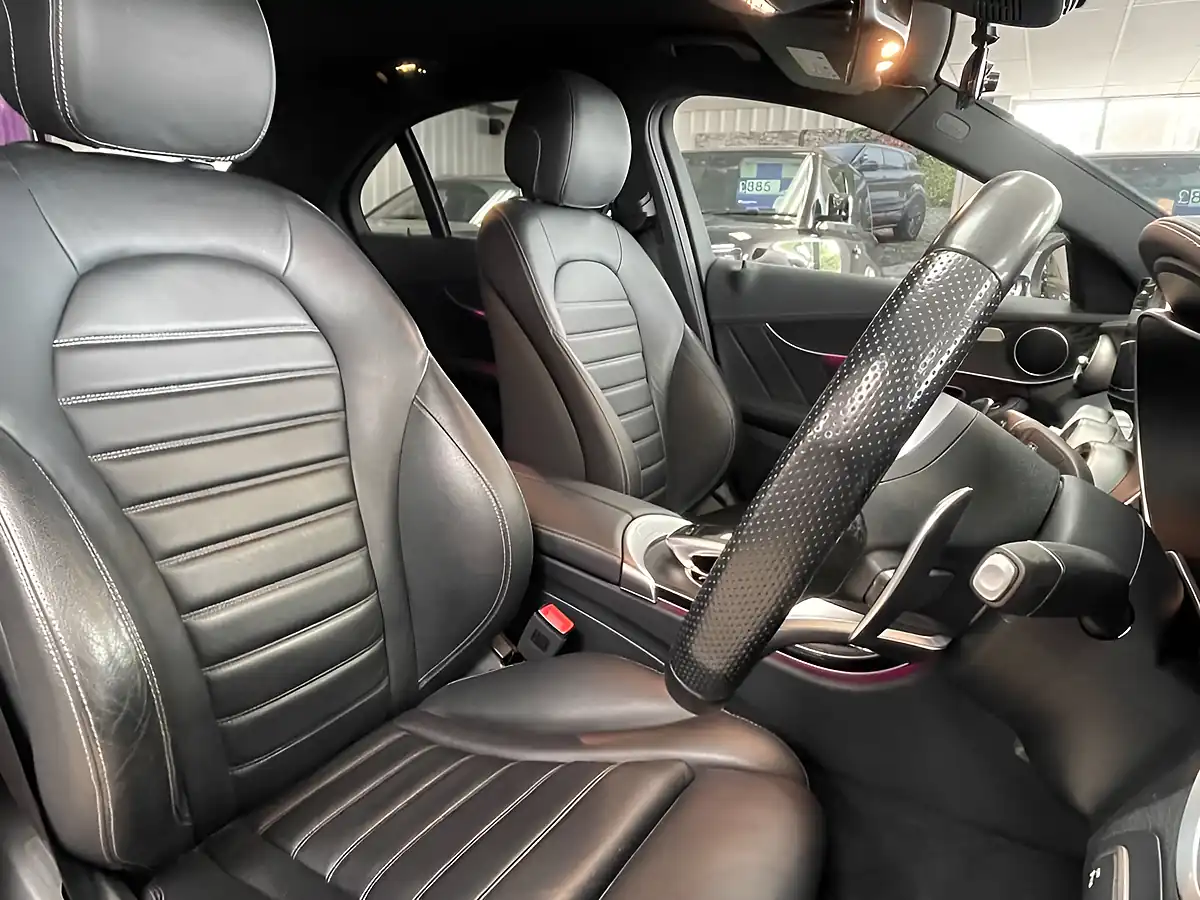 Used 2020 Mercedes-Benz C-Class AMG Edition Premium Iridium Silver - Interior and Exterior details 13
