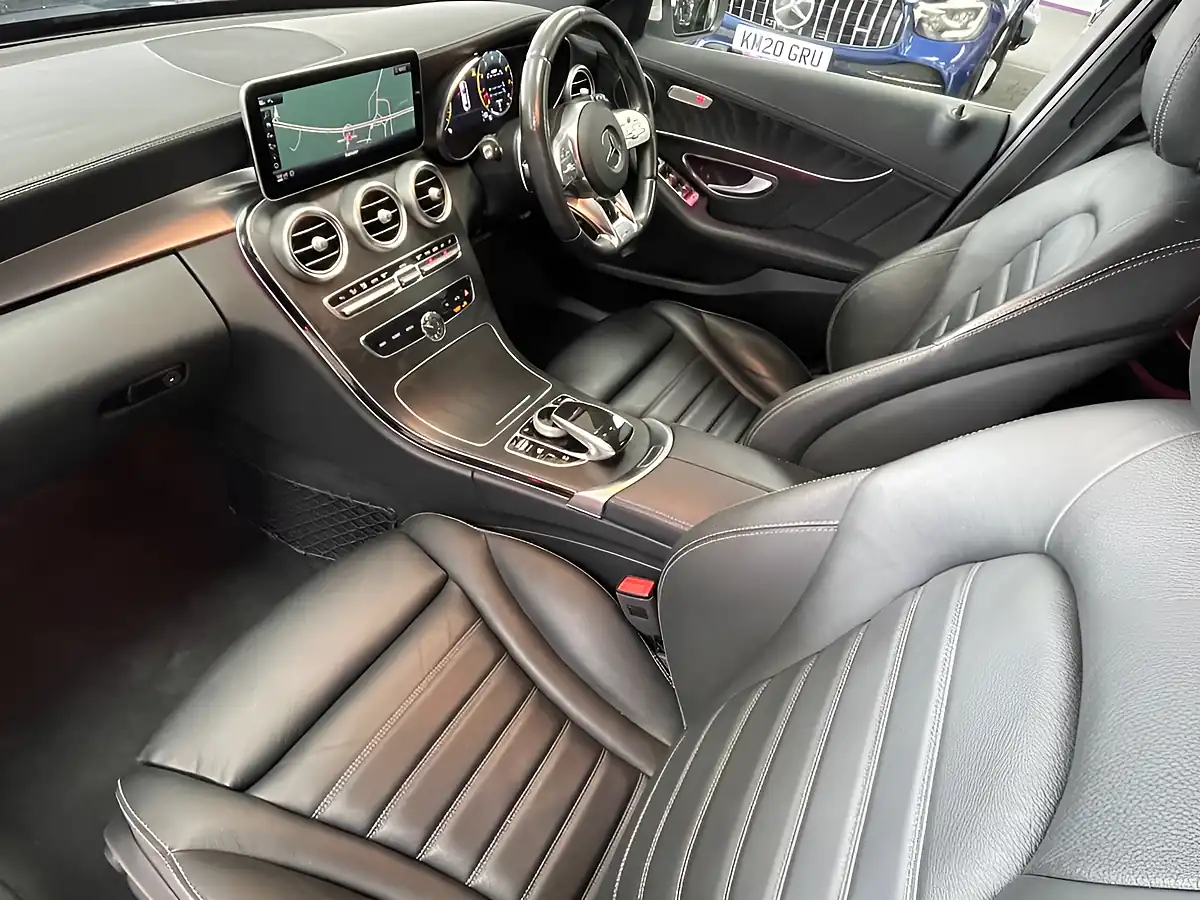 Used 2020 Mercedes-Benz C-Class AMG Edition Premium Iridium Silver - Interior and Exterior details 15