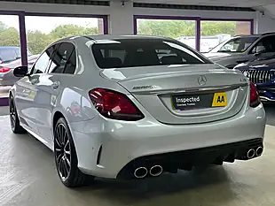 Used 2020 Mercedes-Benz C-Class AMG Edition Premium Iridium Silver - Interior and Exterior details 8